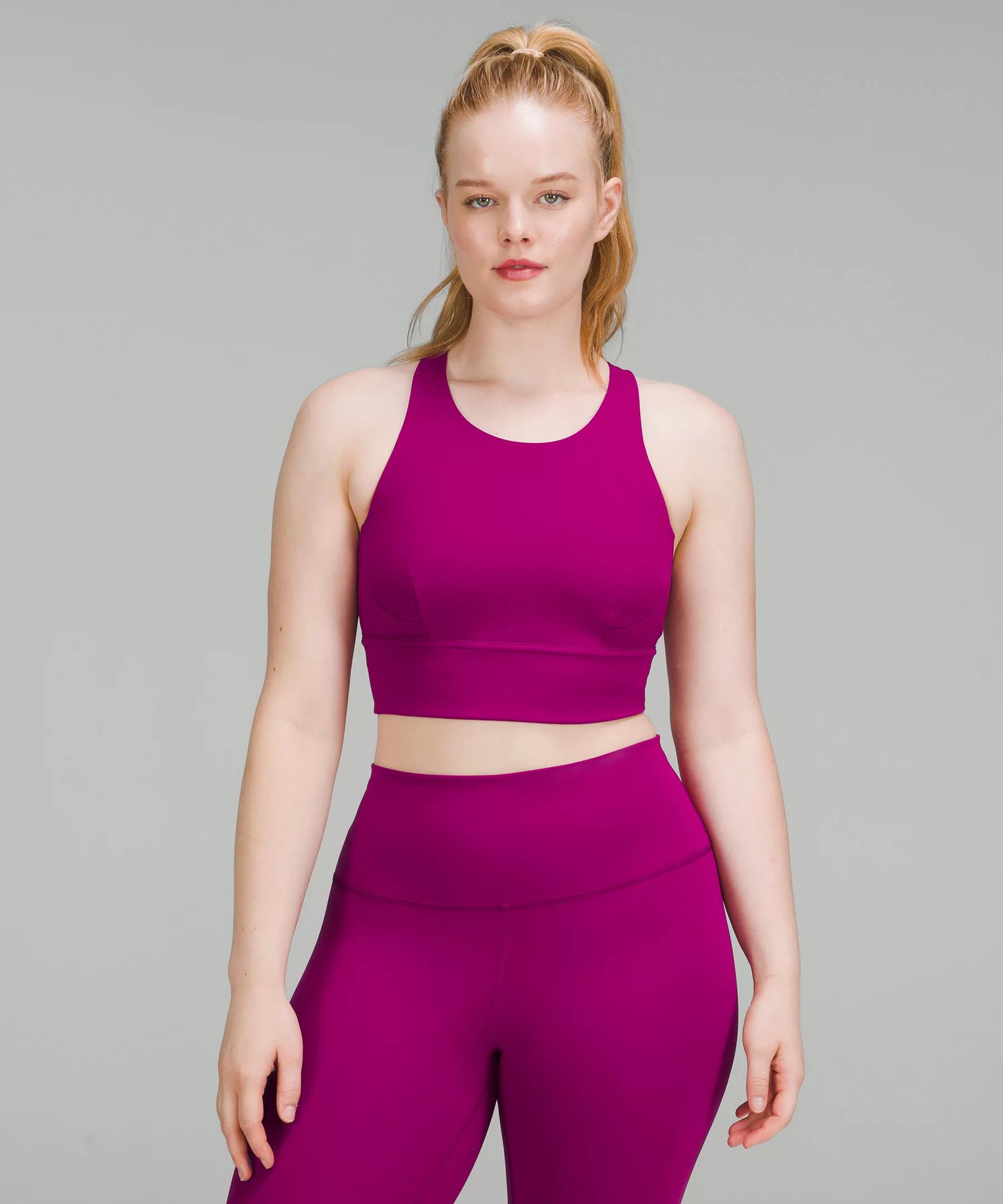 Wunder Train Longline Bra *Medium Support, C/D Cup | Women's Bras | lululemon | Lululemon (US)