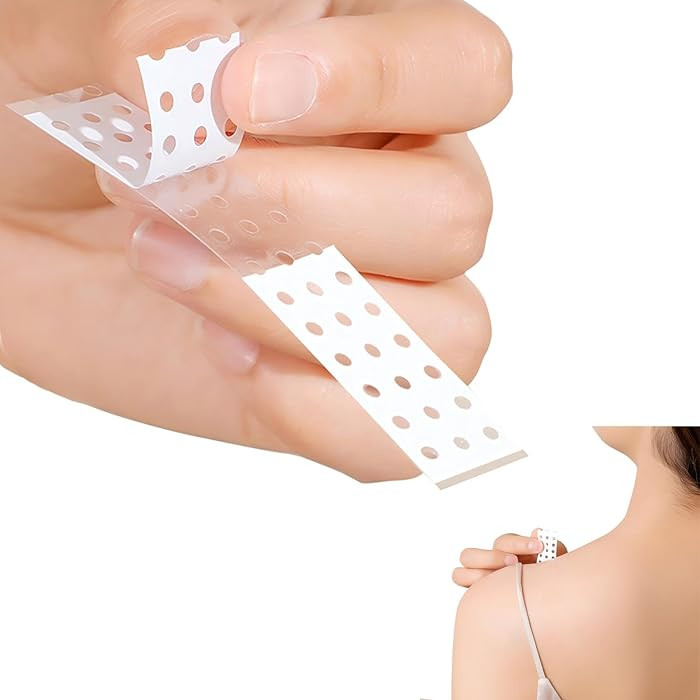 Double-Sided Fashion Tape for Garments, hemlines and necklines, Dress Tape for Closet malfunction... | Amazon (US)