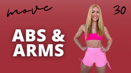 Abs and arms workout at home with dumbbells 

#LTKfitness #LTKfindsunder100