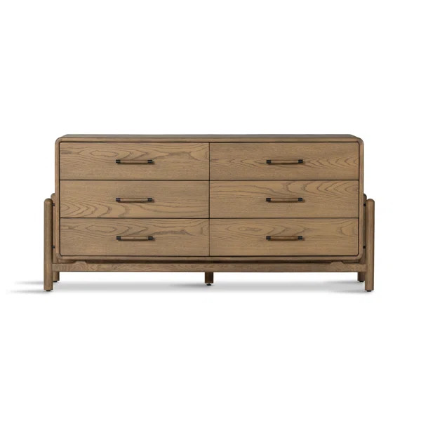 Audie 6 - Drawer Double Dresser | Wayfair North America