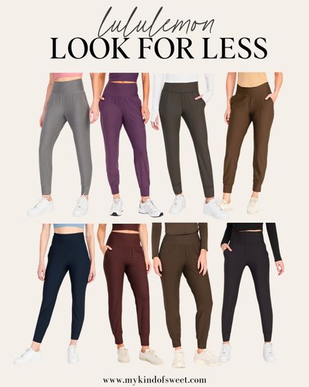 Joggers from Old Navy for a fraction of the Lululemon price. Comes in so many pretty colors too!

#LTKfindsunder50 #LTKstyletip #LTKfitness