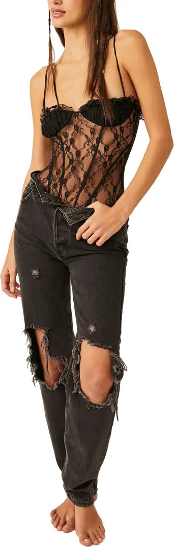 If You Dare Lace Bodysuit | Nordstrom