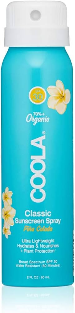 COOLA Organic Sunscreen SPF 30 Sunblock Spray, Dermatologist Tested Skin Care for Daily Protection,  | Amazon (US)