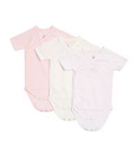 Set of 3 Cotton Bodysuits (1-12 Months) | Harrods