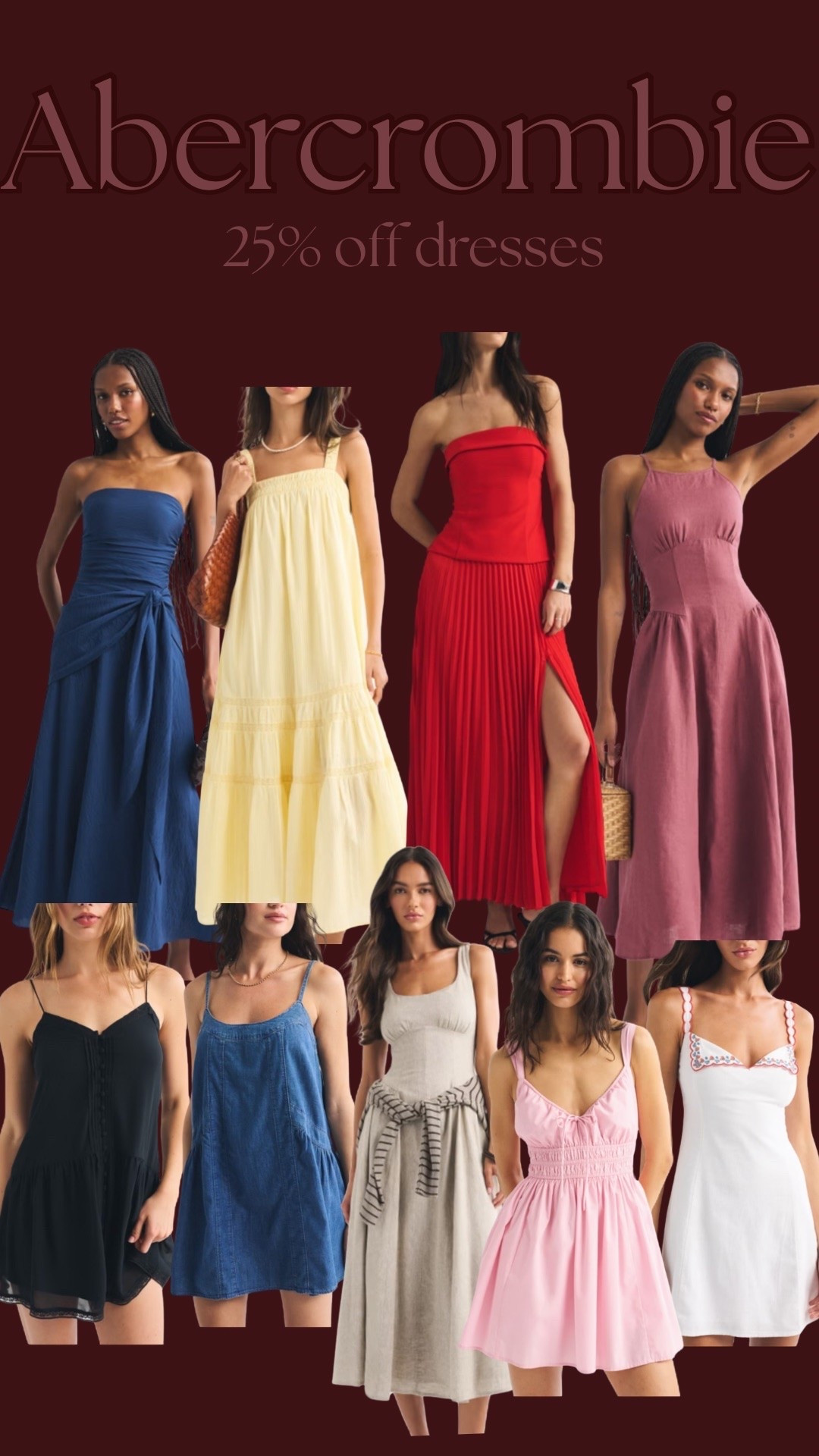 There are so many cute dresses on sale at Abercrombie!

#LTKSaleAlert #LTKSeasonal #LTKxAbercrombie