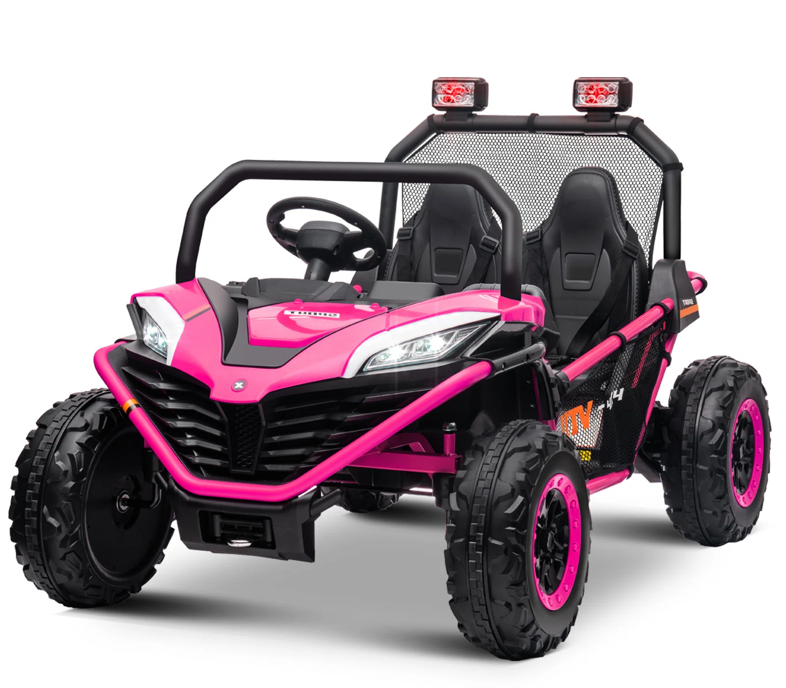 24V Kids Ride On Toy Car UTV for Kids, Real 2 Seater | Wayfair North America