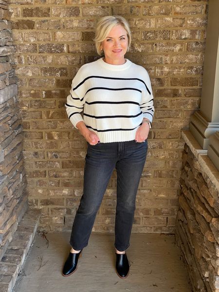 Wearing Small sweater, 28 jeans

Stripes, striped sweater, jeans, fall outfits, casual outfit, petite, Halloween 

#LTKxPrime #LTKstyletip #LTKover40