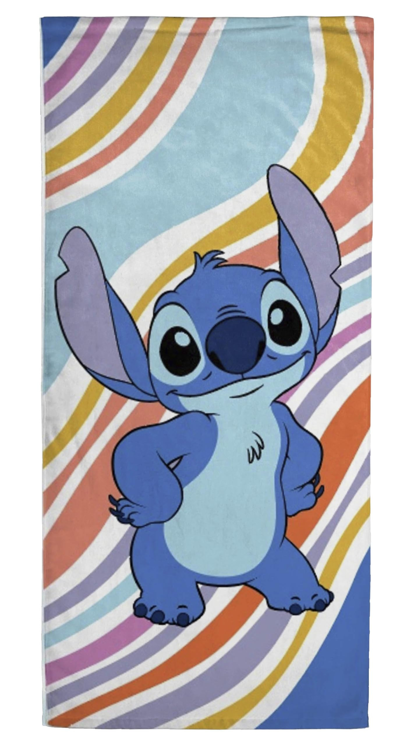 Jay Franco Disney Lilo and Stitch Bath Pool Beach Towel - Kids Super Soft & Absorbent 100% Cotton Towel, Measures 28 x 58 | Amazon (US)