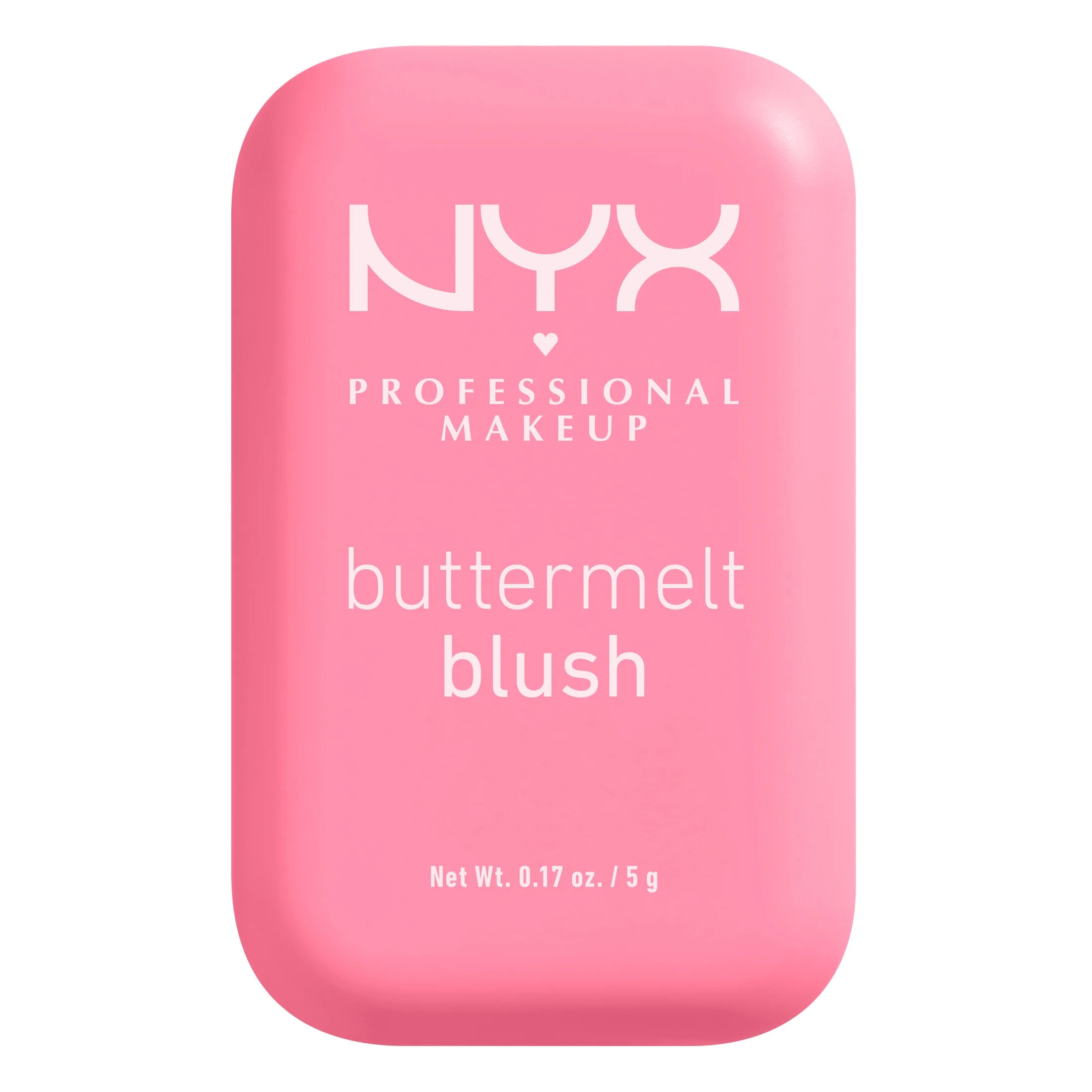 NYX Professional Makeup Buttermelt Powder Blush, Butta Together, 0.17 oz | Walmart (US)