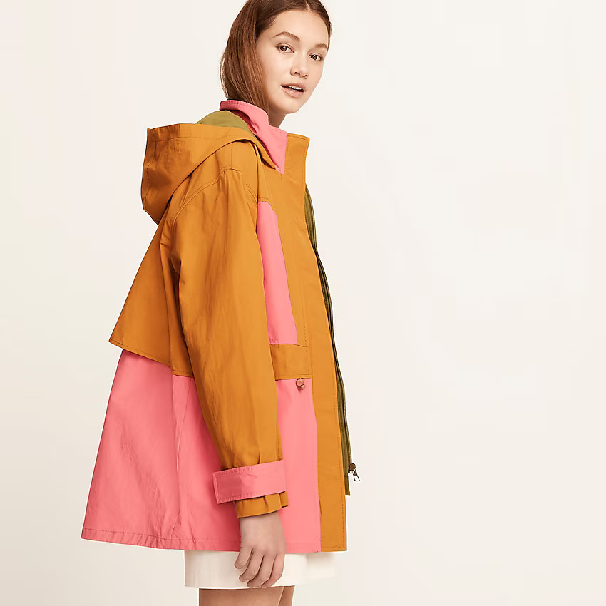 Colorblock lightweight jacket | J. Crew US