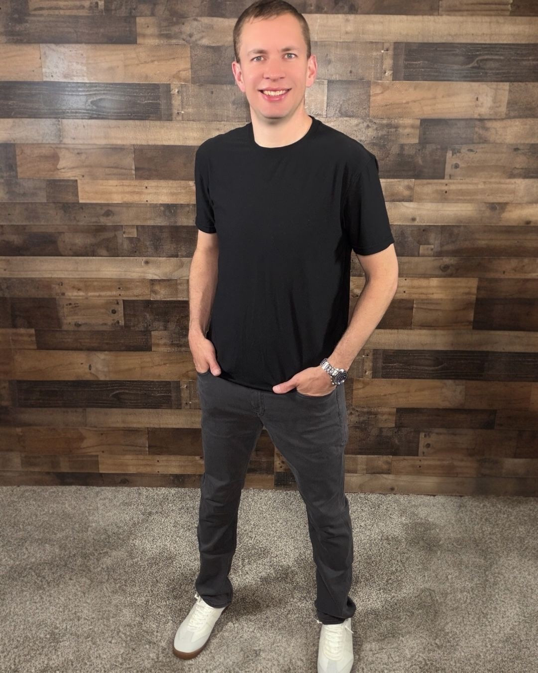Classic, clean, and always reliable 🖤

A good black tee is one of those pieces you can wear on repeat. Easy to style, comfortable, and works for any day.

#LTKootd #LTKMens