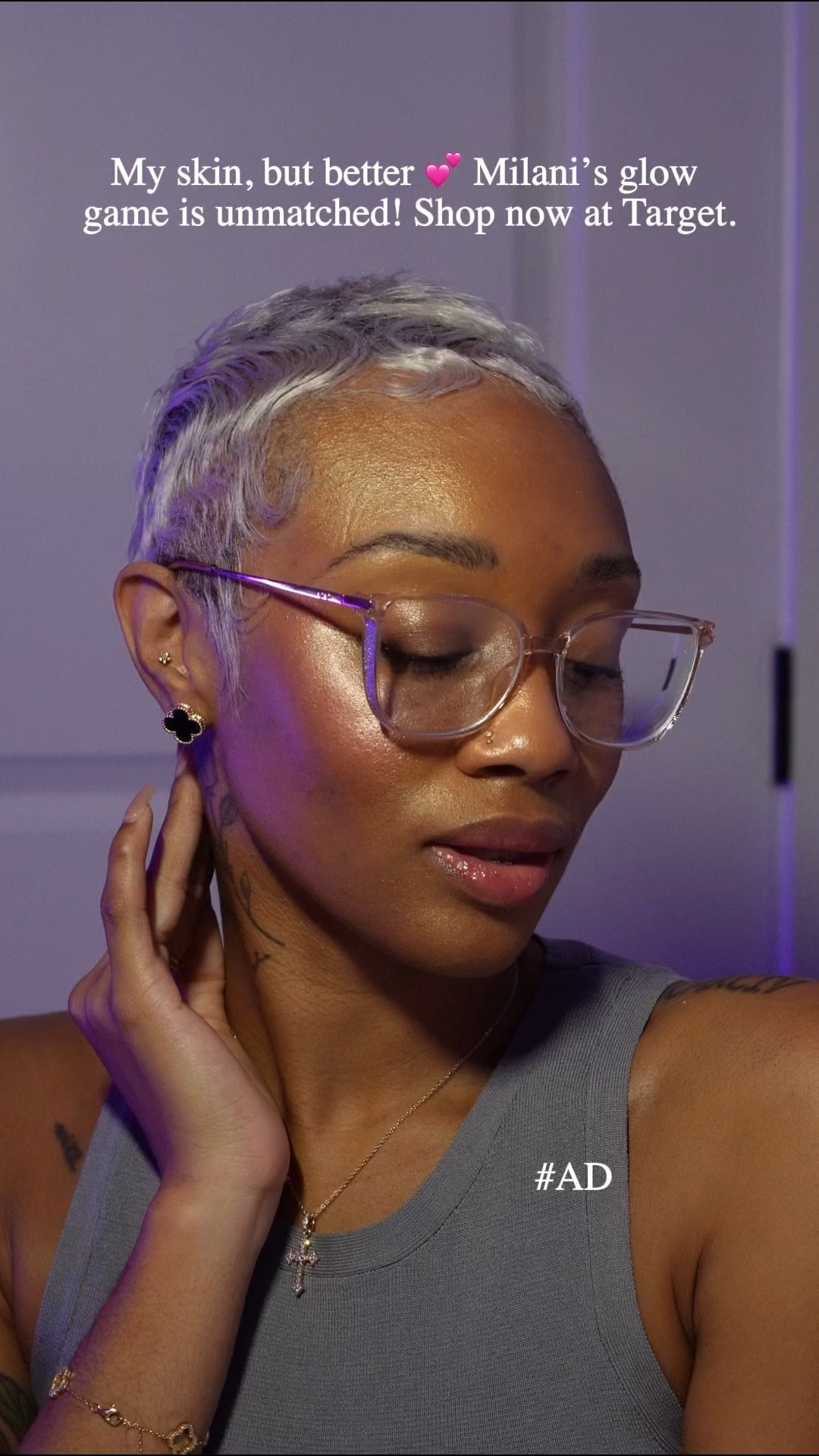 #AD My skin, but better 💕 Milani’s glow game is unmatched!
#GRWMilani #milanicosmetics #TargetPartner #Target
@milanicosmetics @target

#LTKFindsUnder50 #LTKBeauty #LTKFindsUnder100