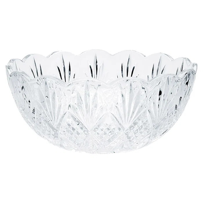 Dublin Crystal Scalloped Serving Bowl | Wayfair North America