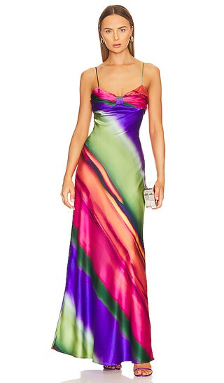 Mirae ROBE DALLAS in Multi. Size 38/6, 42/10. | Revolve Clothing (Global)