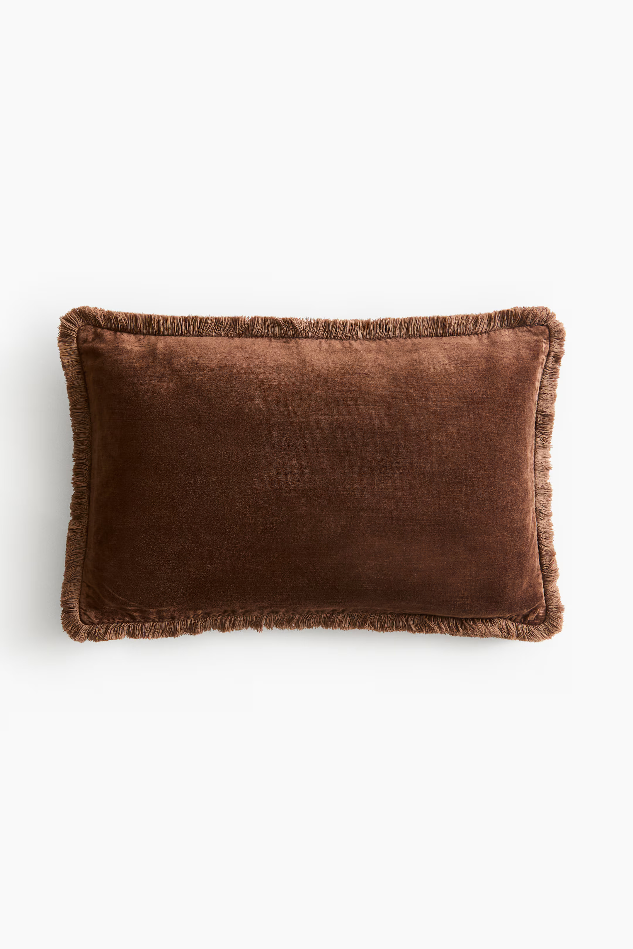 Velvet Cushion Cover with Fringe | H&M (US + CA)