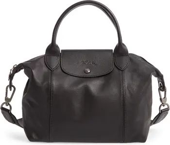 Le Pliage Cuir Leather Shoulder Bag | Nordstrom