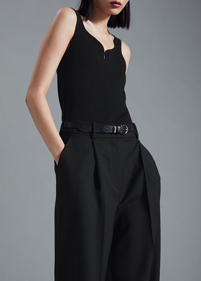 Hose mit Falten | & Other Stories (DE + FR)