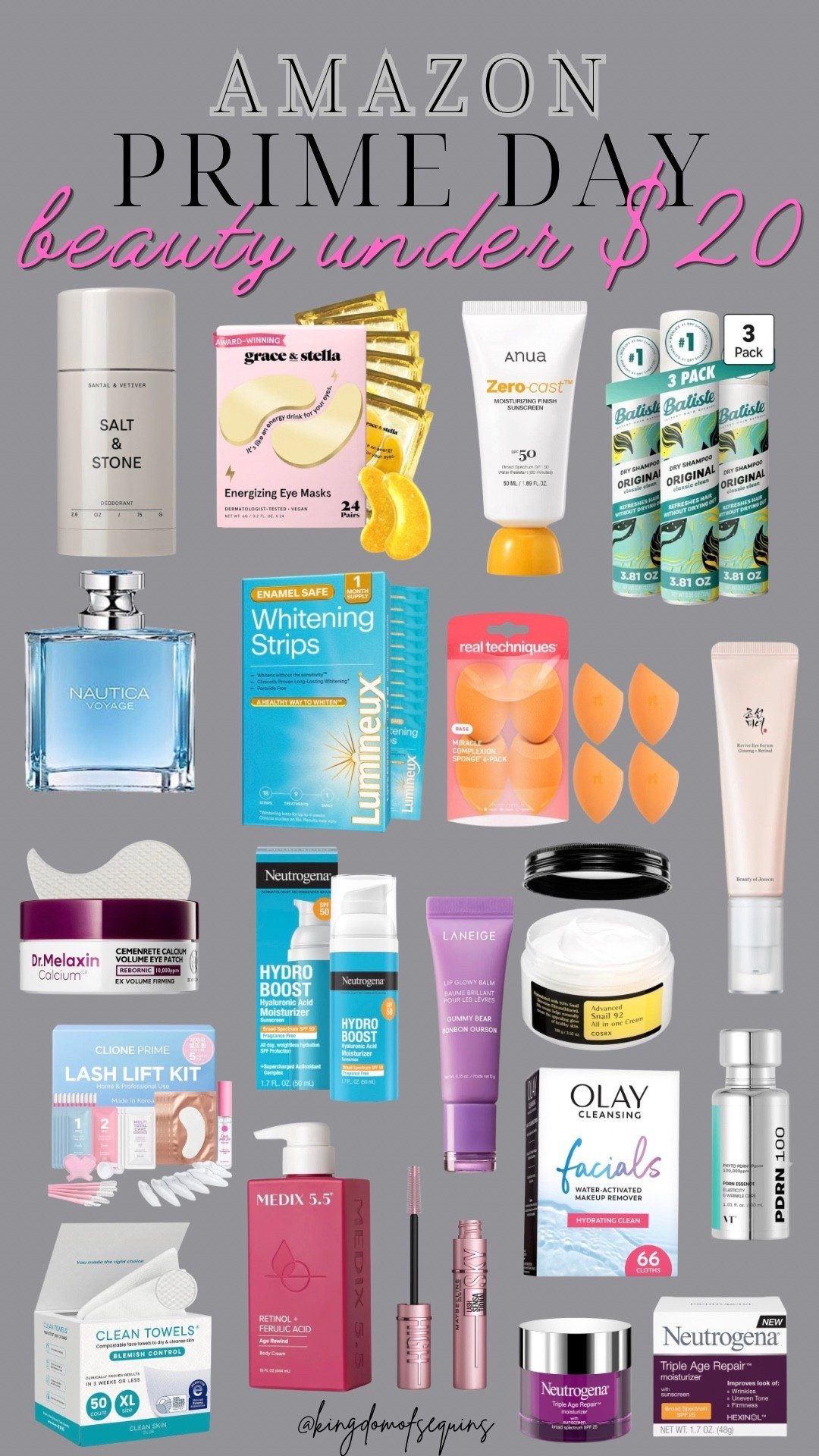 The best beauty finds under $20 during prime big deal days.