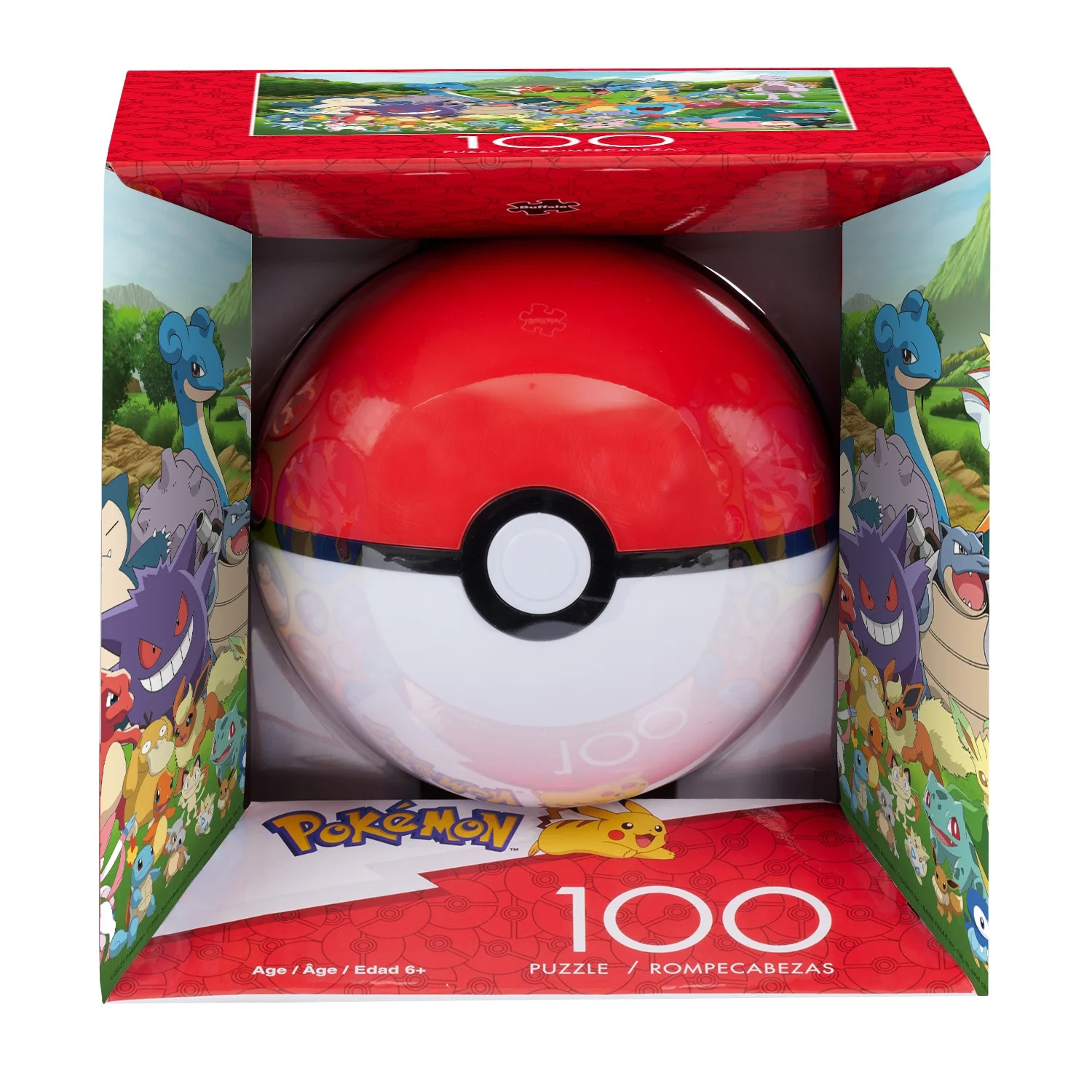 Buffalo Games Pokemon Fan Favorites 100-Piece 15 x 11-Inch Interlocking Jigsaw Puzzle in Plastic ... | Walmart (US)
