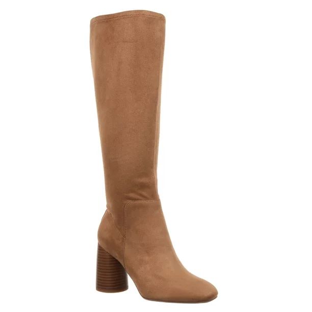 Sam & Libby Women's Charlotte Tall Suede Boot - Walmart.com | Walmart (US)