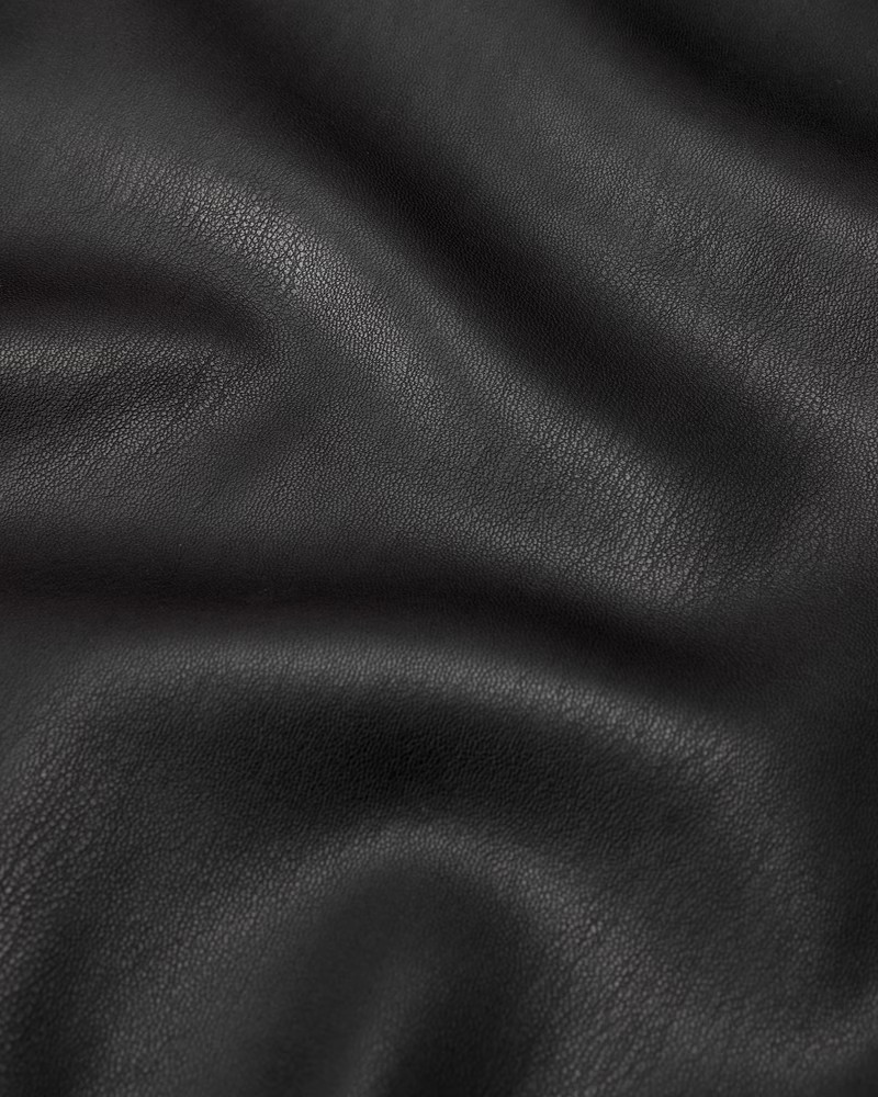 Vegan Leather Slim Flare Pants | Abercrombie & Fitch (US)