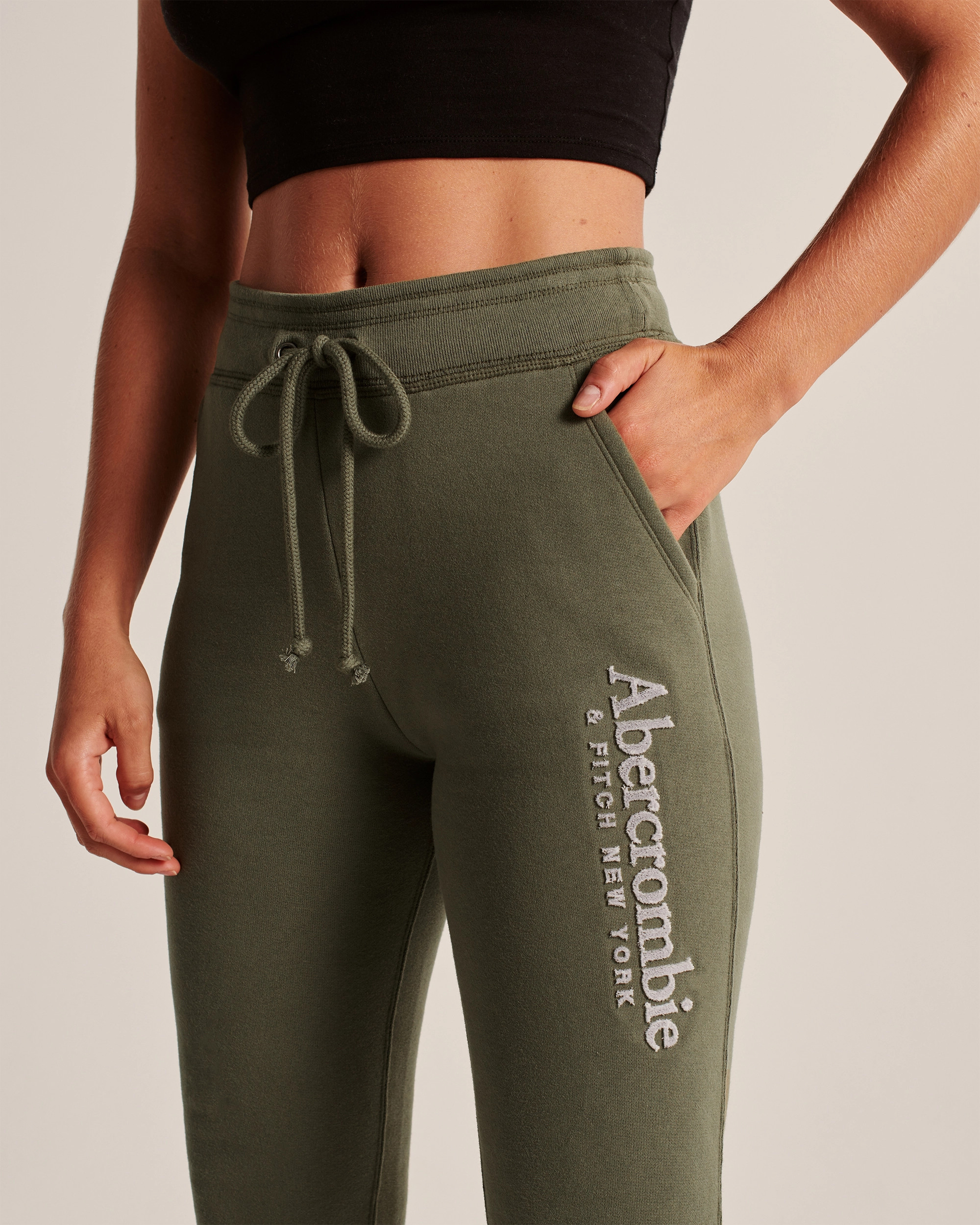 3D Logo Sweatpants | Abercrombie & Fitch (US)
