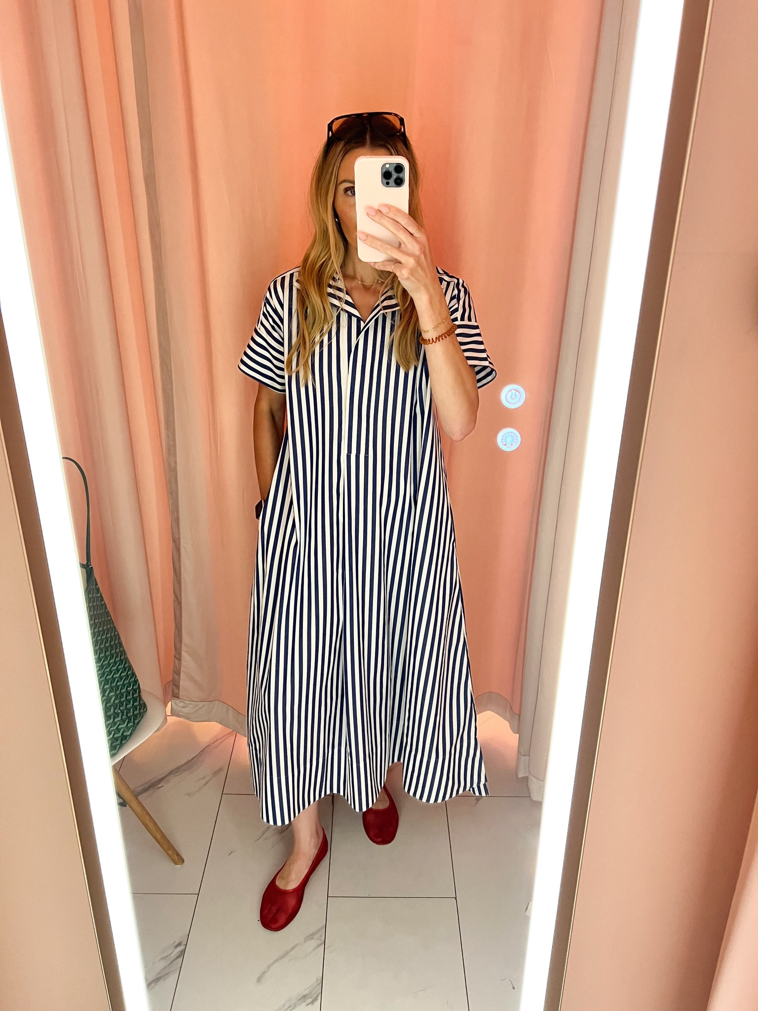 Love this dress! Got many compliments. Wearing an XS/S. Has pockets! Half size down in the shoes ✔️

#LTKOver40 #LTKShoeCrush #LTKSeasonal