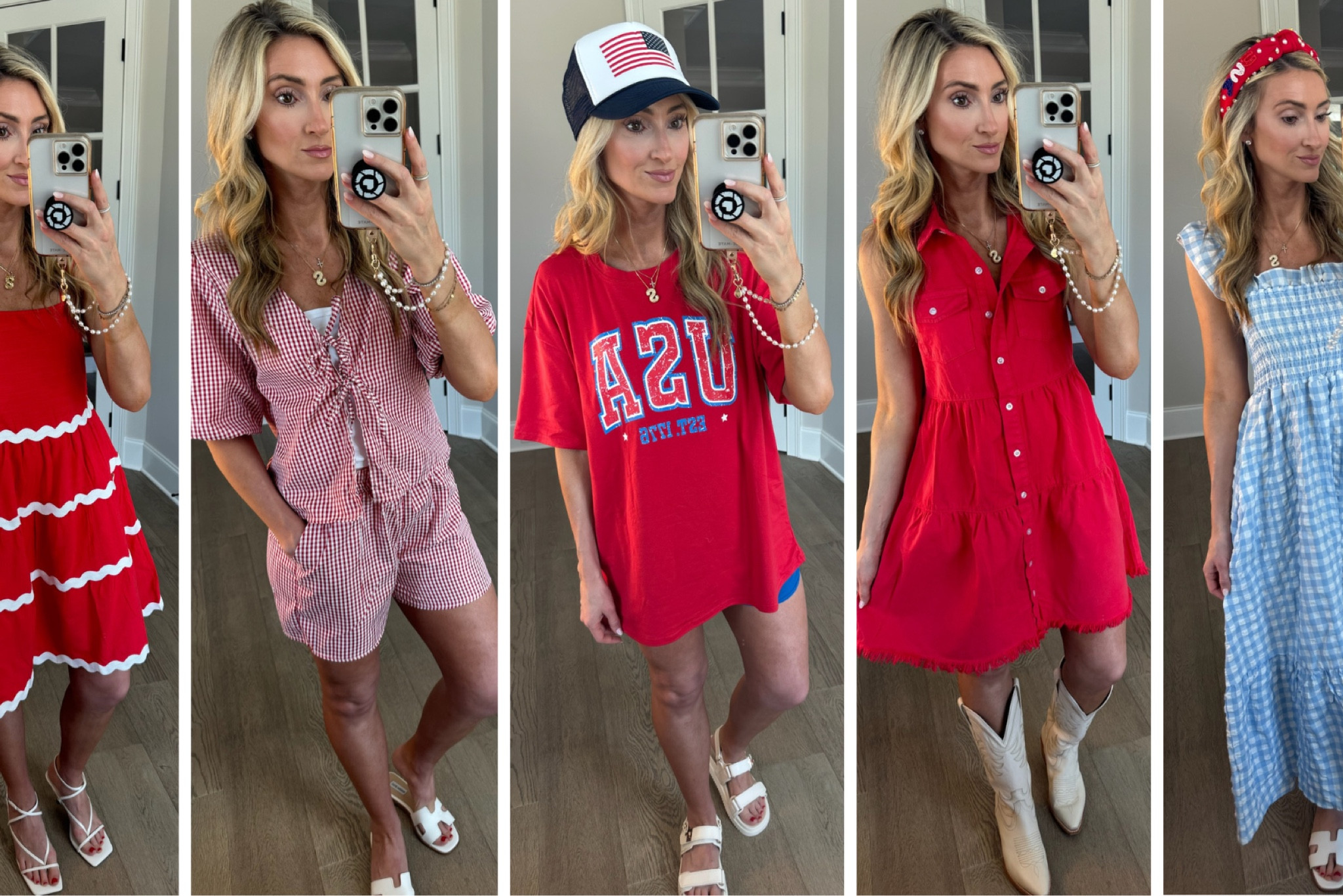 Memorial Day Outfit Inspiration ❤️🤍🩵

#LTKSeasonal #LTKStyleTip #LTKFindsUnder50