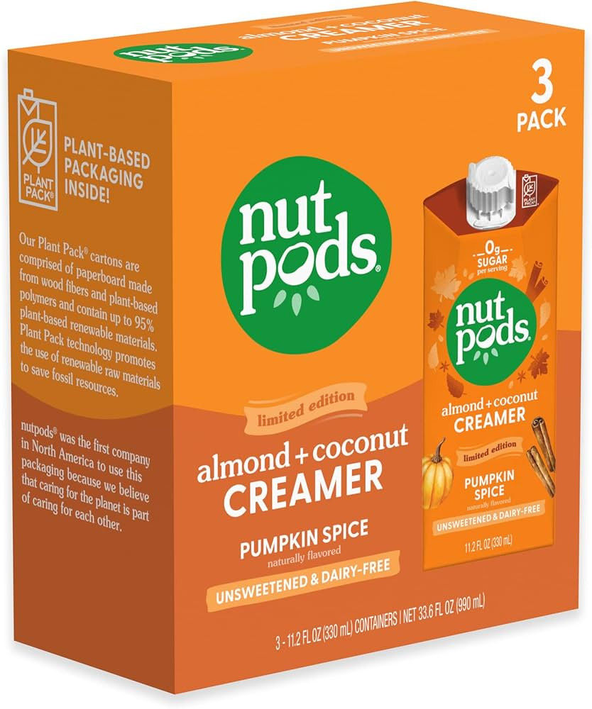Pumpkin Spice Nut Pods 3 Pack | Amazon (US)