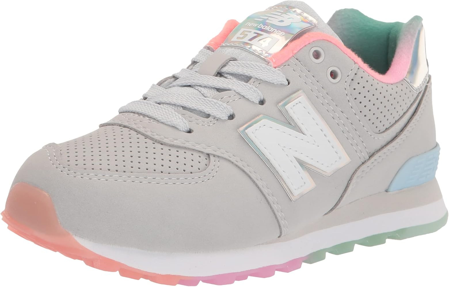 New Balance Kid's 574 V1 Disc Lace-up Sneaker | Amazon (US)