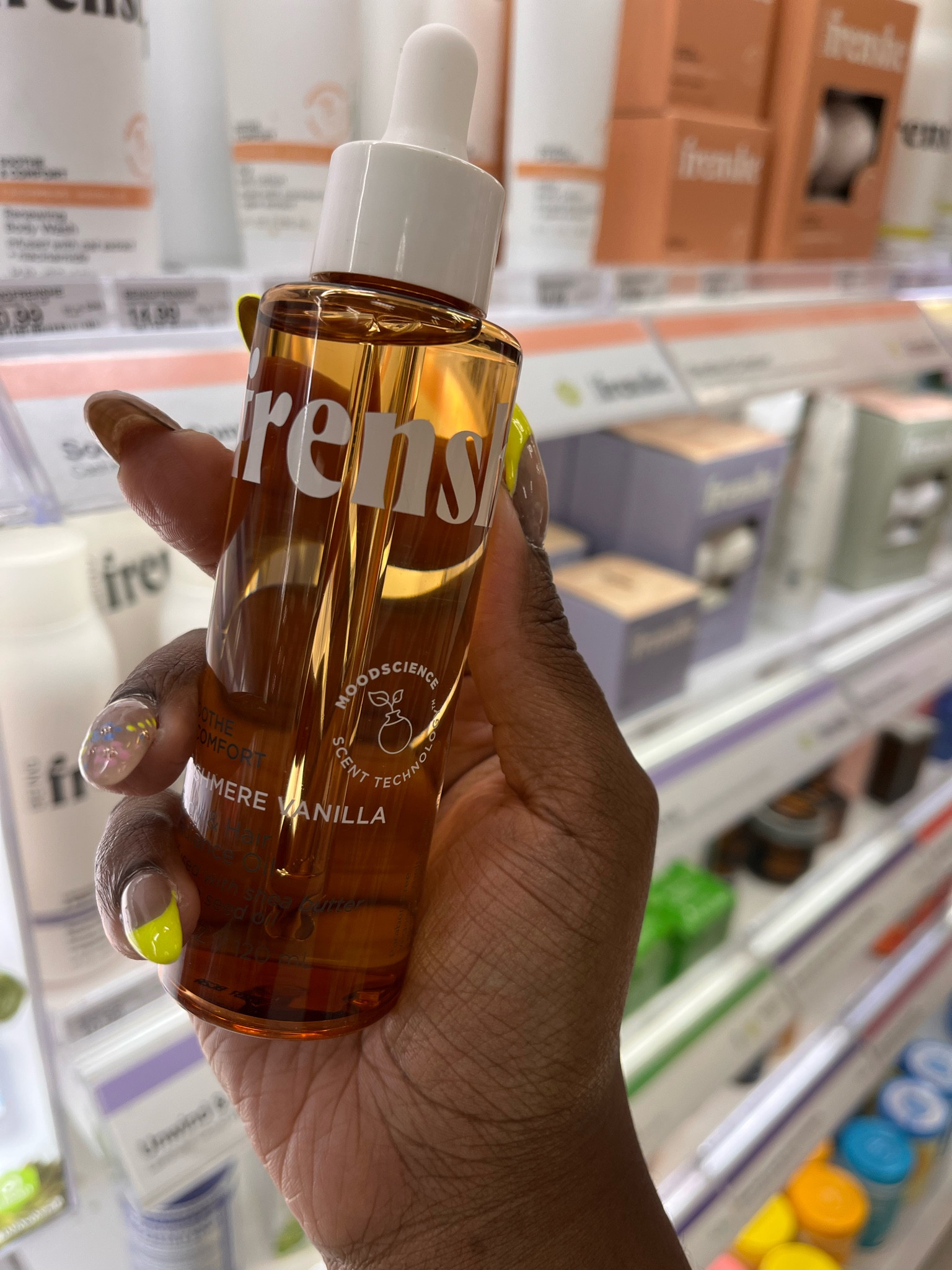 I’m loving this body oil. It’s on sorbs into the skin and doesn’t leave any residue. This is my favorite scent in this line.

Being Frenshe Shea Butter with Jojoba and Radiance Oil for Dry Skin & Hair - Cashmere Vanilla - 4 fl oz, Being Frenshe Shea Butter with Jojoba and Radiance Oil for Dry Skin & Hair - Solar Fleur - 4 fl oz, Being Frenshe Shea Butter with Jojoba and Radiance Oil for Dry Skin & Hair - Lavender Cloud - 4 fl oz, Being Frenshe Renewing and Hydrating Body Wash with Niacinamide - Cashmere Vanilla - 14 fl 

#LTKunder50 #LTKbeauty