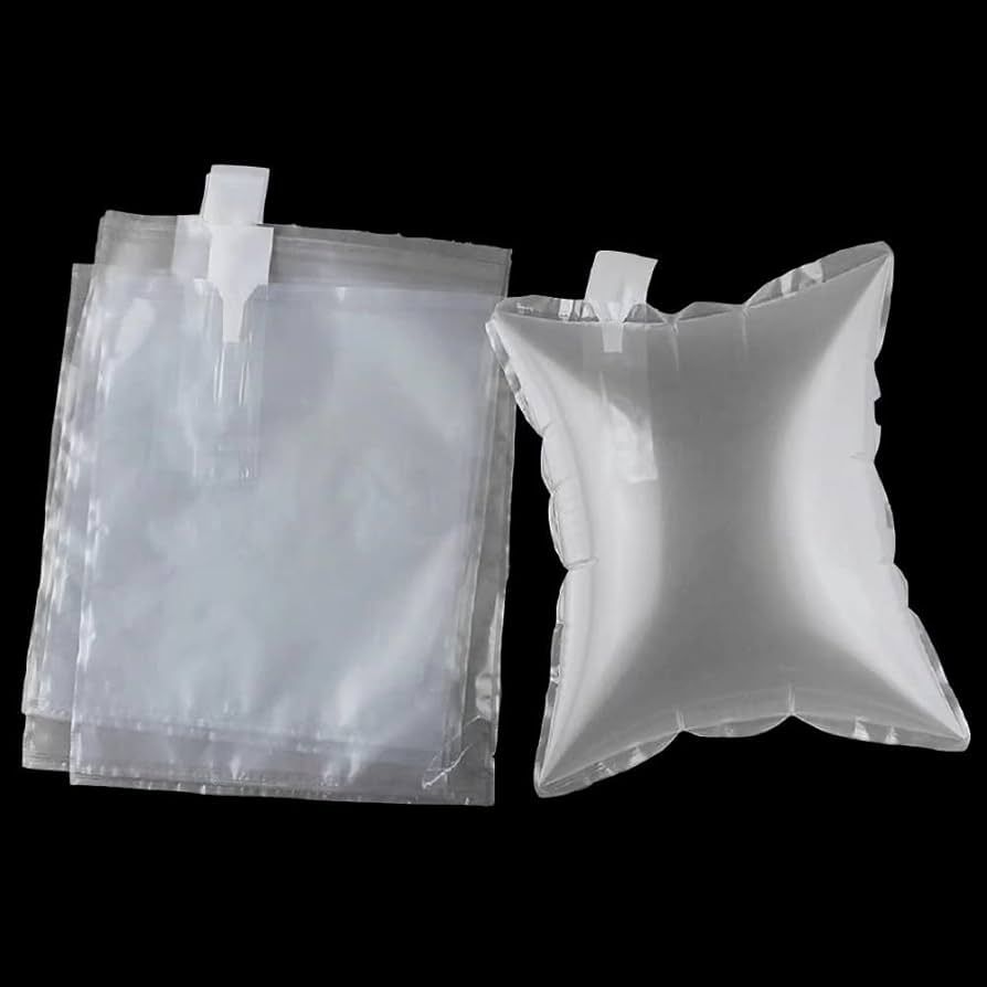 100 Pack,Free Hand Pump AIR PAKPRO 5.9x5.9inch Clear Plastic Inflatable Air Packaging Bags Air Pi... | Amazon (US)