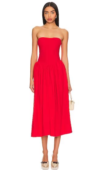 Onda Tube Dress in Red | Revolve Clothing (Global)