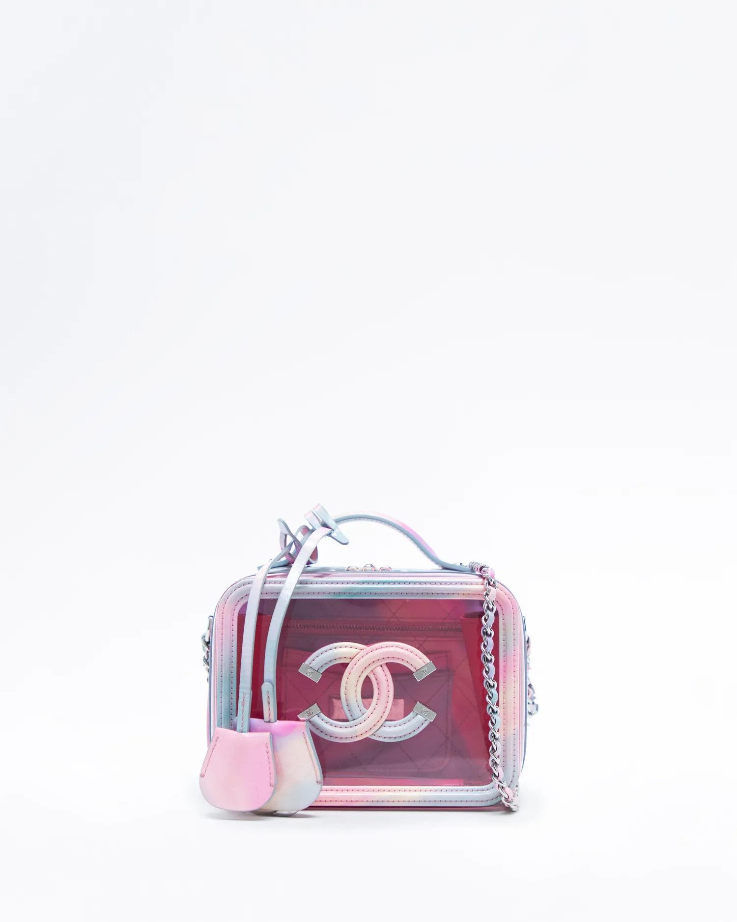 PVC Filigree Small Vanity Case | Vivrelle