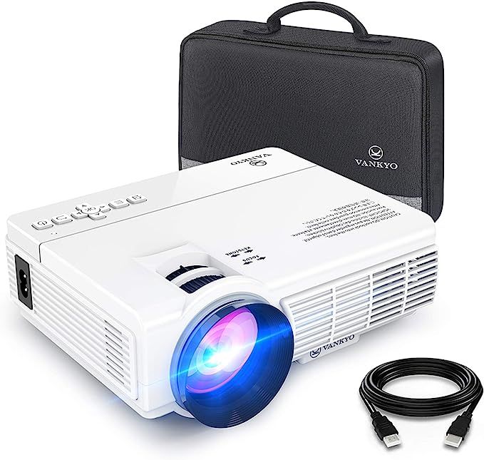 VANKYO LEISURE 3 Mini Projector, 1080P and 170'' Display Supported, Portable Movie Projector with... | Amazon (US)