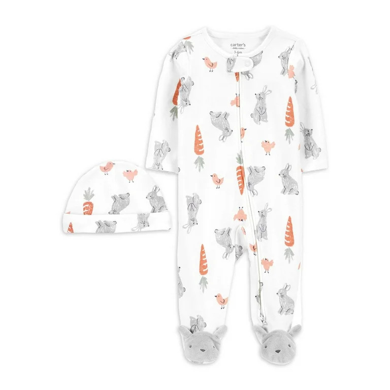 Carter's Child of Mine Baby Unisex Easter Sleep N Play, One-Piece, Sizes Preemie-9M | Walmart (US)