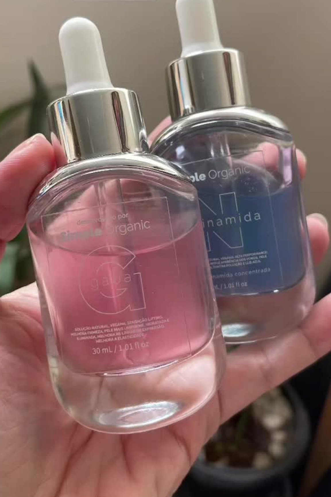 Dupla de loções da simple organic que mudou muito a minha pele: gaba e niacinamida. 

#LTKbeauty #LTKbrasil