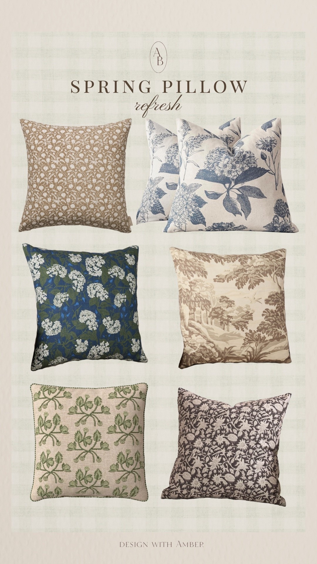 Pillows i’m loving for the spring!!!

#LTKSeasonal #LTKHome #LTKU
