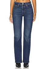 LEVI'S Wedgie Boot in Denim-Medium. - size 29 | Revolve Clothing (Global)