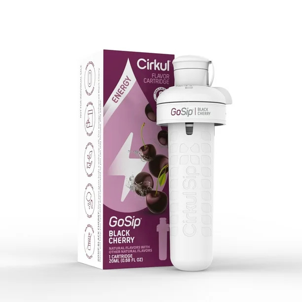 CirkulCirkul GoSip Black Cherry Flavor Cartridge, Drink Mix, 1-PackUSD$3.74$5.50/fl oz(4.6)4.6 st... | Walmart (US)
