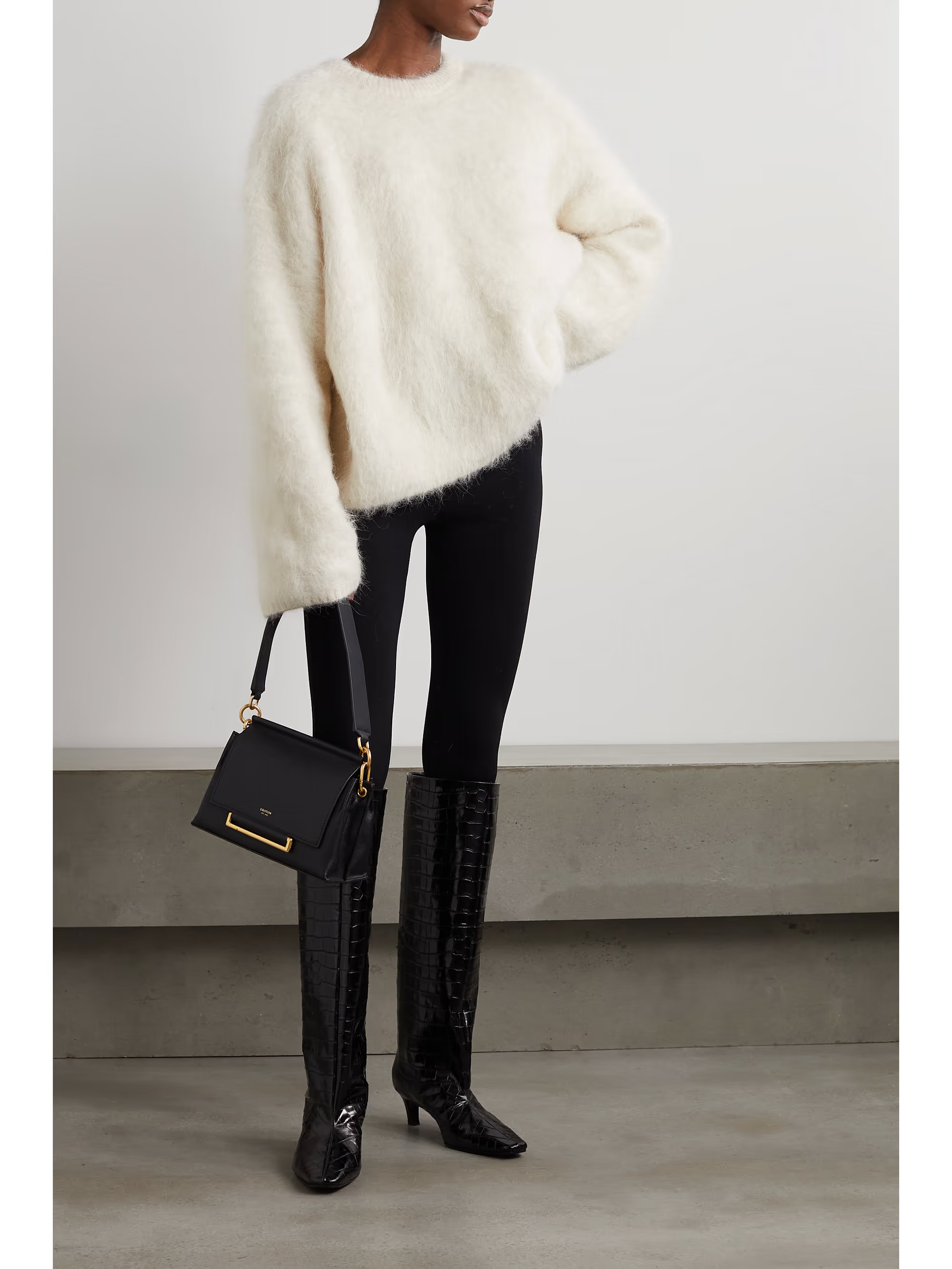 Alpaca-blend sweater | NET-A-PORTER (US)