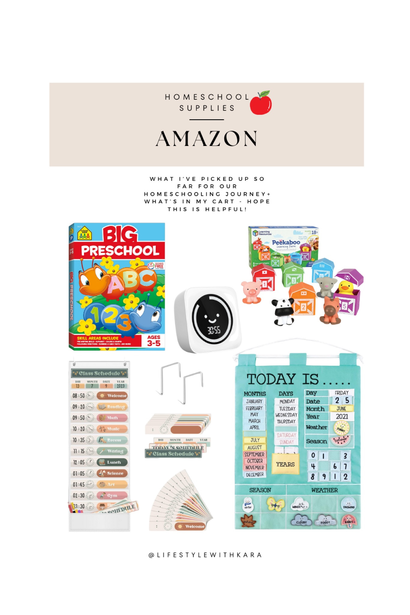 Homeschool items were loving as we slowly get into a routine here!

#LTKKids #LTKFamily #LTKHome