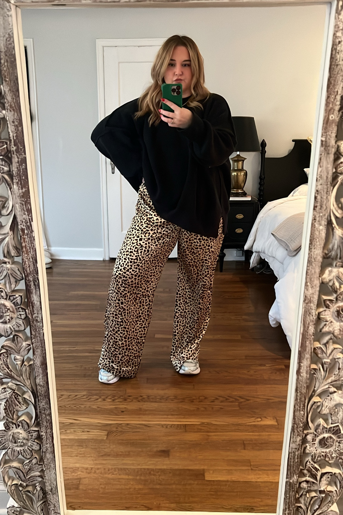 Birthday brunch ootd! XL in the sweater and pants! 

#LTKMidsize #LTKFindsUnder100 #LTKFindsUnder50