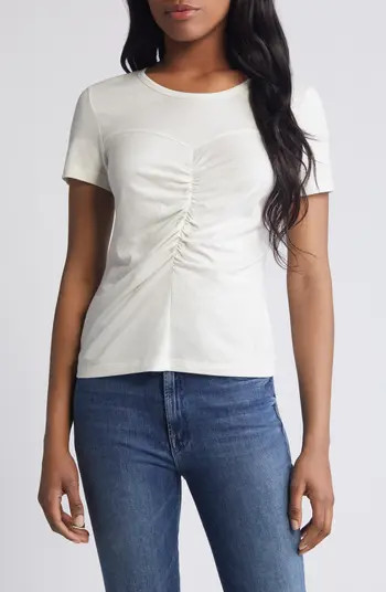 Alina Ruched T-Shirt | Nordstrom