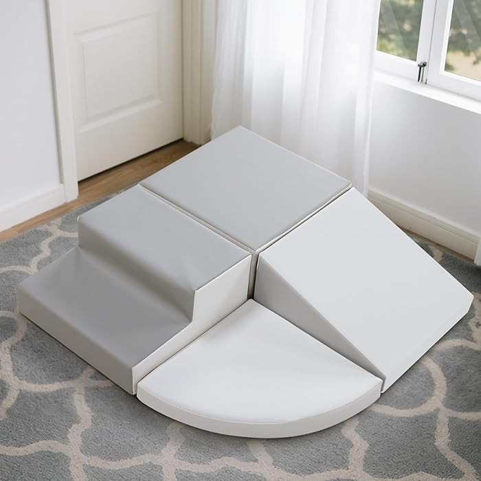 Foam Blocks Climbing for Kids: Toddler Toys for Indoor and Outdoor Fun - Soft PU Leather Play Str... | Amazon (US)