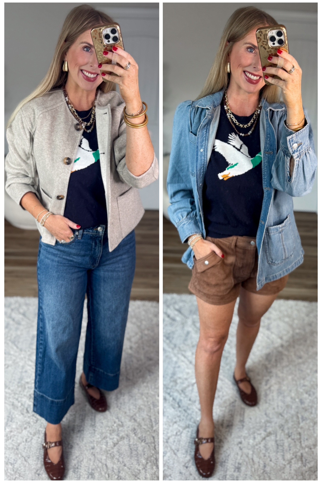 2 ways to style this duck sweater from Walmart!

#LTKootd