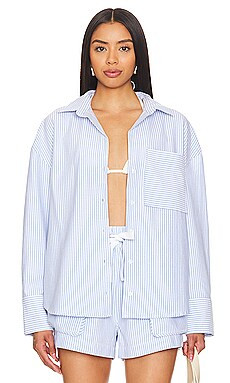 BLANKNYC Watch And Learn Top in Blue Combo from Revolve.com | Revolve Clothing (Global)