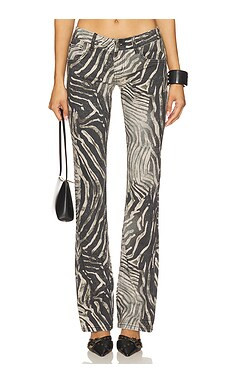 Jaded London Cooper Bootcut in Zebra from Revolve.com | Revolve Clothing (Global)