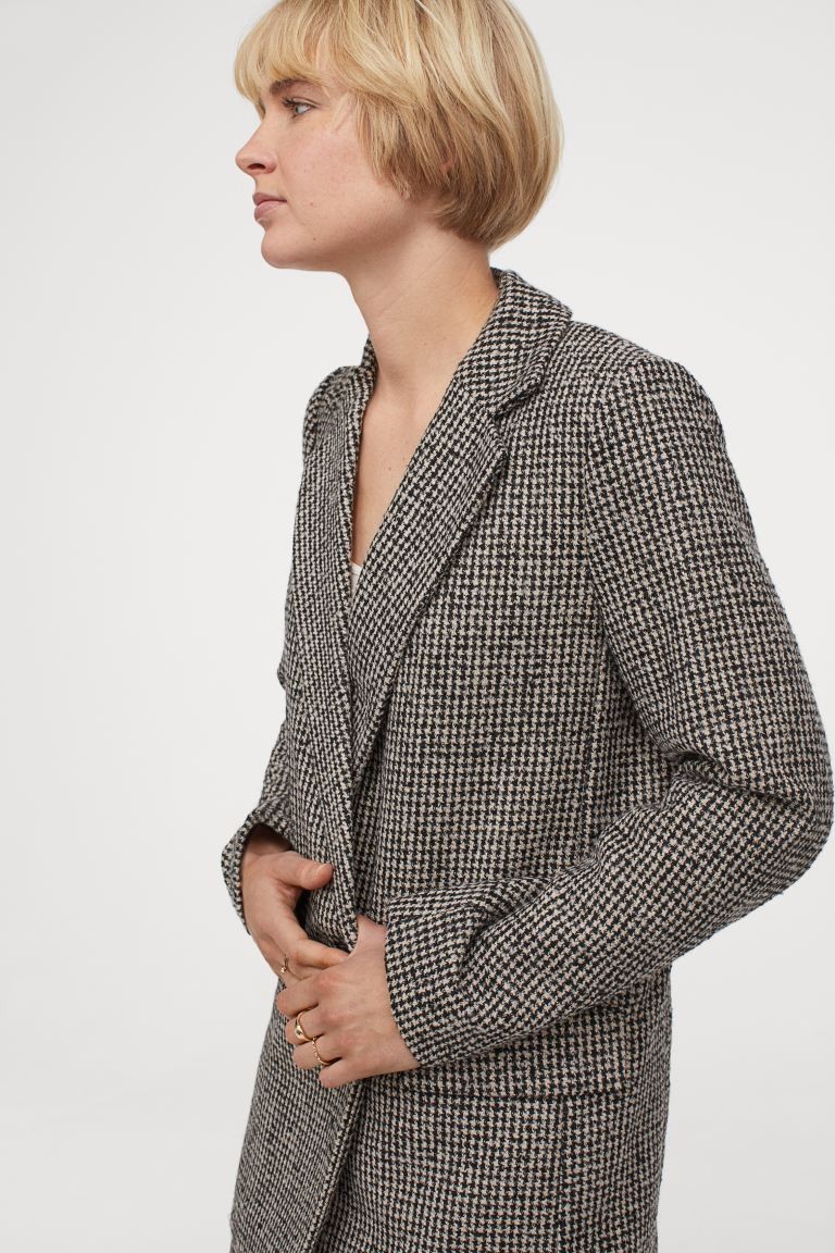 Double-breasted Bouclé Jacket | H&M (US + CA)