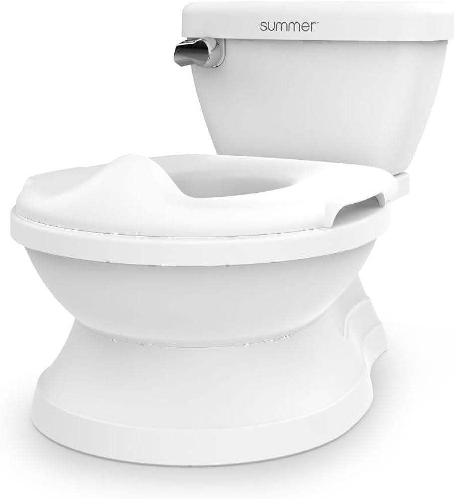 Summer Infant by Ingenuity My Size Potty Pro in White, Toddler Potty Training Toilet, Lifelike Fl... | Amazon (US)